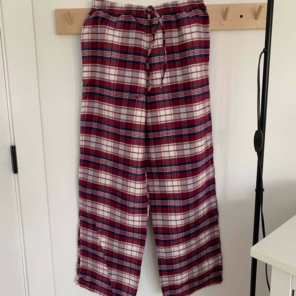 Garnet Hill women’s flannel pajama pants EUC